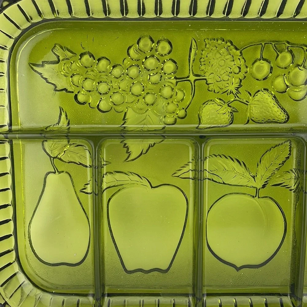 Indiana Glass 5 Part Tray